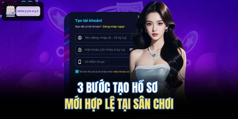 Hướng dẫn tạo hồ sơ mới chuẩn xác tại LODE88